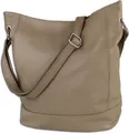 Toscanto Handbags , Shopper taupe, beige Leder OTT159SC