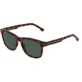 Lacoste L995S Unisex-Sonnenbrille Vollrand Eckig Kunststoff-Gestell, Havanna