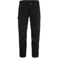 Fjällräven Herren Abisko Hybrid Trail Zip-off Hose, Black, 54/R