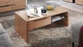 Couchtisch Wohnzimmertisch Tisch Memphis MDF Artisan Eiche und graphit 110x65 cm