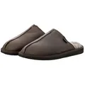 Shepherd Hugo Pantoffel (1-tlg) Pantoffeln - Lammfell-Hausschuh, Kuschliges Innenfutter braun 45 EU