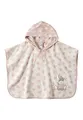 Sterntaler Badeponcho Esel Emmi Girl, geeignet ab Geburt, saugfähiger Baumwoll-Poncho zum einfachen Drüberziehen, mit süßer Applikation – Zartrosa – 50x70x0,5 cm