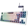 GXTrust 872 Xyra Gasket TKL Mechanische Tastatur QWERTZ Layout - Weiß