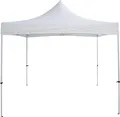 TrendLine Faltpavillon weiß, 295 x 295 cm