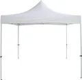 TrendLine Faltpavillon weiß, 295 x 295 cm