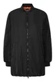 OXMO BY - OXCamille coat - Jacket Otw - 21800185-ME, Größe:38, Farbe:Black (200451)