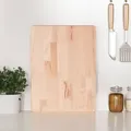 vidaXL Schneidebrett 40x30x4 cm Massivholz Buche
