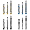 Target Pixel Grip Titanium Shaft Titan Schaft in verschiedenen Designs