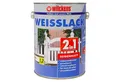 Wilckens Farben Holzlack Weisslack 2in1 Seidenmatt 0,75 LTR