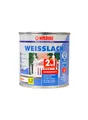 Weisslack 2in1 seidenmatt 750 ml ca. 9 m² Lack Lackfarbe Wilckens Lackierung