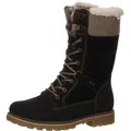 Remonte Schnür-,Zug-u.Schnallenstiefel in schwarz, Gr. 38 - Schwarz - 38