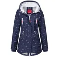 SUBLEVEL Softshelljacke Damen Jacke Übergangs Frühling Herbst Outdoor Regen Softshell, 7. space blue