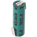 4/5AA NiMH Akku FDK 1,2 Volt 1100mAh mit Lötfahnen Z-Form, Industrieausführung F