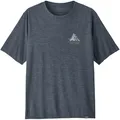Patagonia Herren Cap Cool Daily Lands T-Shirt (Größe L, blau)