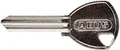 ABUS 578,625 - KEY_BLANK_80TI Schlüsselrohling für 80TI / 45 + 50 + 40 + 60