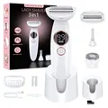 Damenrasierer 3in1 Wasserdicht USB Lade Elektrisch