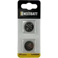 OEM NextBatt Button Cell Battery CR2025, 3V - 2-pack (2 Stk., CR2025) (NB-CR25)