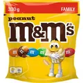 M&Ms Schokobonbons Peanut, Family Pack, Erdnüsse in Milchschokolade, 330 g
