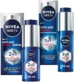 Nivea Men Pflege-Set ANTI-AGE 2IN1 Power Serum & Feuchtigkeitscreme LSF30, 2-tlg.