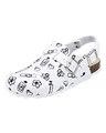 CLINIC DRESS Clog - Clogs Damen bunt weiß Motiv. Schuhe für Krankenschwestern, Ärzte oder Pflegekräfte weiß/schwarz, Health Care, 40
