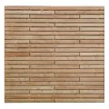 Svewo Massivzaun Rhombus-Sectio gerade LĂ¤rche 180x180cm 5900038104631
