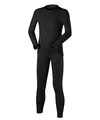 FALKE Unisex Kinder Baselayer-Set Maximum Warm K Uw Funktionsmaterial schnelltrocknend 1 Stück, Schwarz Black 3000, 122-128