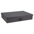 BIGSO SVERKER Dokumentenbox A3 – Aufbewahrungsbox mit Deckel und Griff – Schr...
