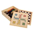 Small Foot Spielesammlung 7 Klassiker aus Holz für die ganze Familie
