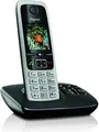 Gigaset C430A Strahlungsarmes Schnurlostelefon mit Anrufbeantworter, Farbdisplay, Rufnummernanzeige, 14h Sprechzeit, 12 Tage Standby, Freisprechfunktion, Babyfon-Funktion, DECT