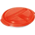 Rotho Mikrowellenteller Micro Clever 0,75, Papaya