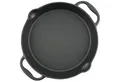 BBQ-Toro Grillpfanne Gusseisen Grillpfanne, Ø 30 cm, Servierpfanne aus Gusseisen, Grillzube, Gusseisen