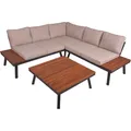 Garden Pleasure Lounge-Set Theresa 4-teilig Braun FSC