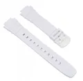 Casio Uhrenarmband 16mm Resin Weiß glänzend W-214HC-7AVEF W-214HC*