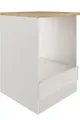 Flex-Well Herdumbauschrank Lund (B x H x T) 60 x 85 x 60 cm, mit Nische für Standard-Einbauherd