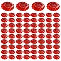 Agwuoetr Sonnenblume Transluzentlack Wachspartikel DIY Hochzeitseinladung Handkonto GrußKarte Dekorationsmaterial Rot