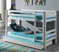 Etagenbett 90x200 Bettschublade Kinderbett Hochbett Spielbett Massivholz geteilt