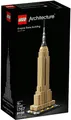 LEGO 21046 Architecture Empire State Building, Modellbausatz von New York, ideal für Jugendliche und Erwachsene als Set zum Stressabbau