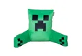 Minecraft Sitzkissen - praktisches Lesekissen mit Rückenlehne - in 3 versch. Designs, Relaxkissen aus weichem Samt mit Rückenlehne - Perfekt zum Entspannen