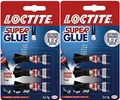 Loctite Transparent Sekundenkleber, 6g, 6ml, Wasserdicht, Niedrigviskos, Für Viele Materialien, Röhre