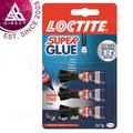 Loctite Super Glue Mini Trio │ Universal Sofort Klebend │Wasserfest │ 3 X 1g