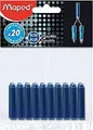 Maped Tintenpatrone blau im Blister (20 Patronen)