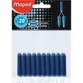 Tintenpatrone, blau, im Blister Maped 221910 (3154142219107)