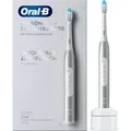 Oral-B Schallzahnbürste Pulsonic Slim Luxe 4000, Aufsteckbürsten: 1 St., 31.000 Bürstenkopfbewegungen pro Minute silberfarben