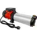 Grafner Premium Kreiselpumpe mehrstufig, 5400 l/h 2200 Watt, 11 bar, Förderhöhe 110m, Ansaughöhe 8m, selbstansaugende Wasserpumpe, Edelstahl Gar...