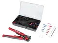 Park side Crimpzangen Set PCZS 231 Schneiden Abisolieren Verpressen Crimpzange, 41450, Rot / Schwarz
