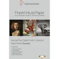Hahnemühle Inkjet-Papier FineArt Textured, A4, SamplePack, 5 Qualitäten, einseitig matt, 10 Blatt