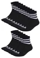 adidas 15 Paar C Sportswear MID 15p Mid Cut Socken Unisex Sportsocken, Farbe:Black, Socken & Strümpfe:43-45