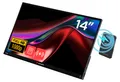 Verbatim Portable 14" FHD Touch Monitor LIGHT with Wireless Power Supply incl. Power Bank 5000mAh