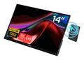 Verbatim Portable 14" Full HD Touchscreen TFT-Monitor (1920 x 1080 px, Full HD, 6 ms Reaktionszeit, TFT-LCD, Touchscreen, Adaptive-Sync, Lautsprecher, Kopfhörerbuchse)