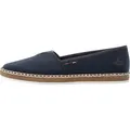 Rieker Damen Slipper Halbschuh Gummizug Stretch M2278, Größe:41 EU, Farbe:Blau - Blau - 41